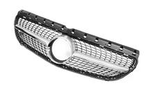 Mercedes B-class W246 2011-2018 Frontgrill Diamond Silber (2015-2018) Foto 4