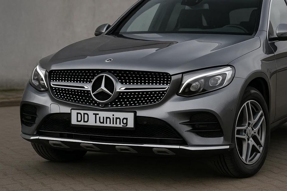 Mercedes GLC coupe C253 2016-2023 Frontgrill Diamond Silber (2015-2019) Image