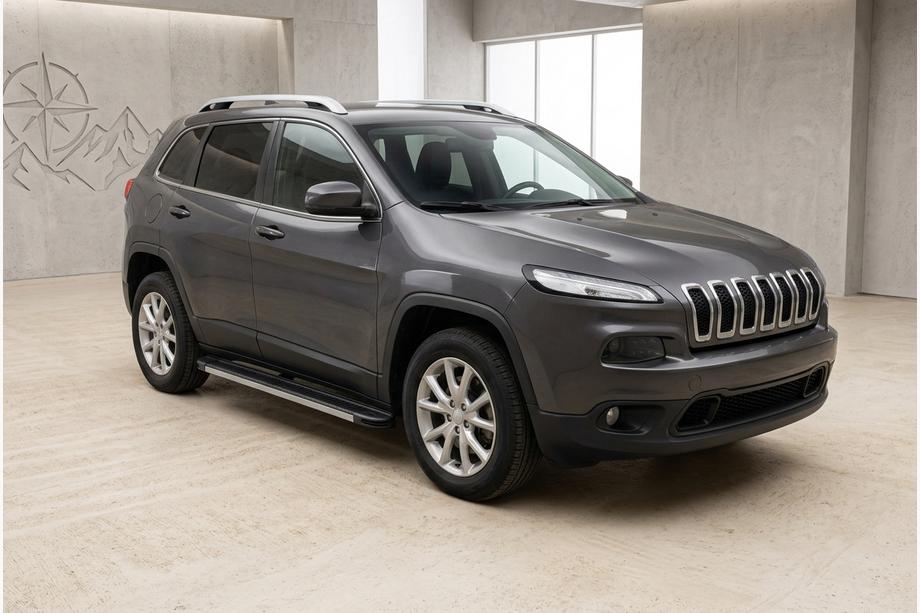 Jeep Cherokee KL 2013- Seitenschweller Maya V1 (2 Stk., Aluminium) Image