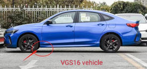 Opel Astra K 2016-2021 Original Schmutzfänger Premium V1 Sedan (4 Stk) Foto 3