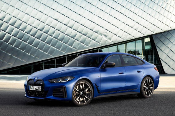 Die erste Generation des BMW i4 Electric Liftback