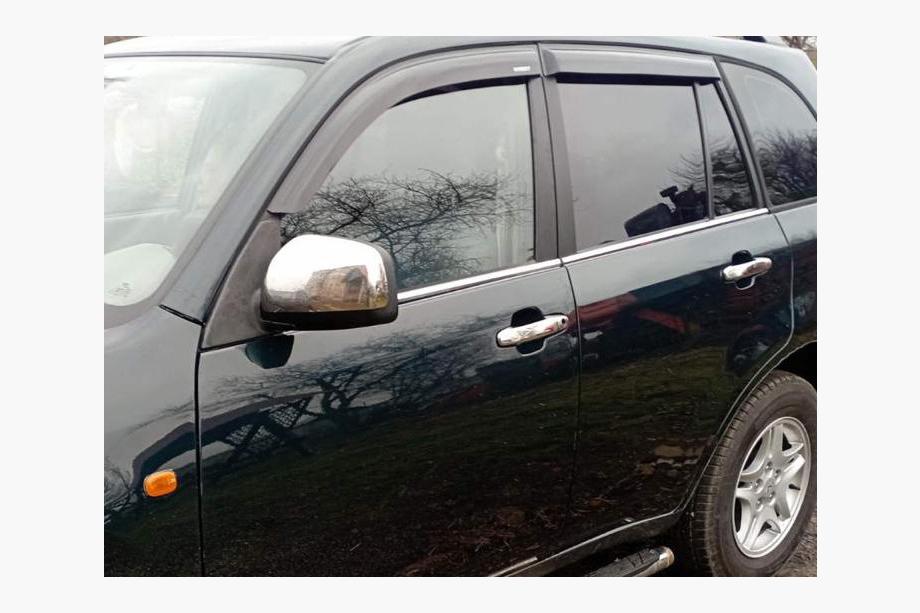 Chery Elara/Alia/Fora/A5 2006- Chrom Türgriffblenden (4 Stk, Edelstahl) Carmos - Türkischer Edelstahl Image