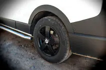 Fiat Talento 2016- Kotflügelverbreiterungen (6 Stk, schwarz, ABS) Foto 13