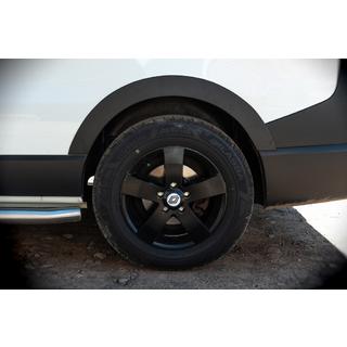 Kotflügelverbreiterungen (6 Stk, schwarz, ABS) Fiat Talento 2016- Foto 4