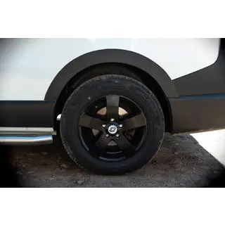 Kotflügelverbreiterungen (6 Stk, schwarz, ABS) Fiat Talento 2016- Foto 4