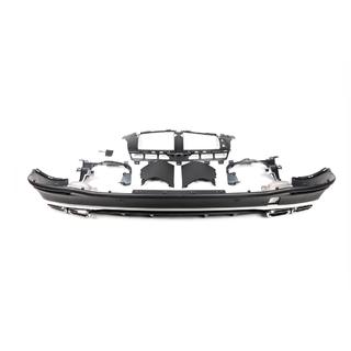 Heckdiffusor mit Endrohren GLE63 Silver (2018-2026) Foto 3