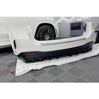 Heckdiffusor mit Endrohrblenden GLE63 Black (2018-2026) Foto 3