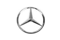 Mercedes T1 (207-410) 1977-1995 Frontemblem (175mm) Foto 2