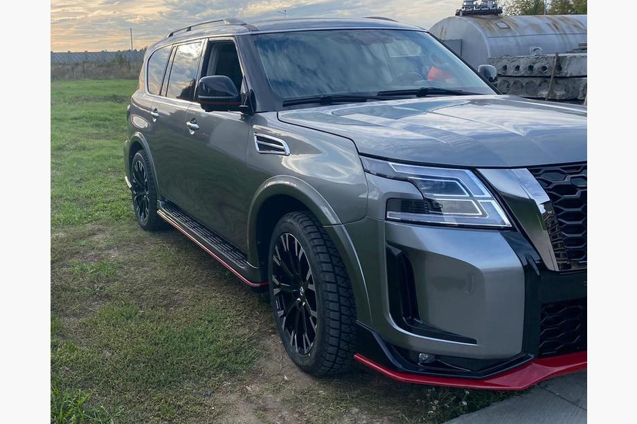 Nissan Patrol Y62 2010-2024 Bodykit Komplettset (Nismo 2024) für Fahrzeuge 2010-2020 Foto 6