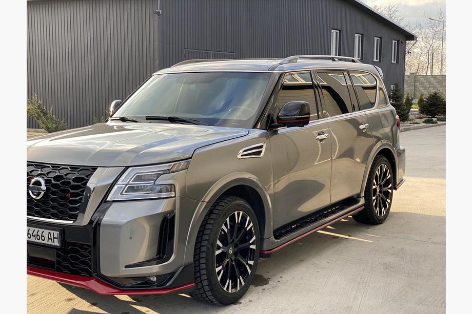 Nissan Patrol Y62 2010-2024 Bodykit Komplettset (Nismo 2024) für Fahrzeuge 2010-2020 Foto 2