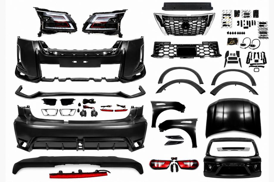 Nissan Patrol Y62 2010-2024 Bodykit Komplettset (Nismo 2024) für Fahrzeuge 2010-2020 Foto 14