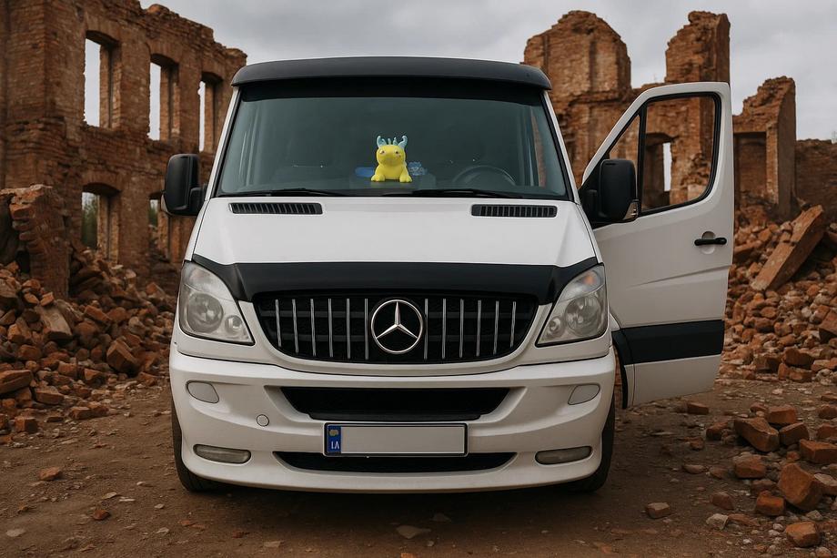 Mercedes Sprinter W906 2006–2018 Frontgrill GT Panamericana Chrom (2006-2013) Foto 2