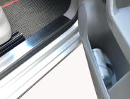Volkswagen Caddy 2004-2010 Einstiegsleisten innen (ohne Schriftzug, Edelstahl) 4 Stück Foto 3