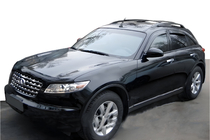 Infiniti FX 2008-2012 Windabweiser (4 Stk, HIC) Foto 1