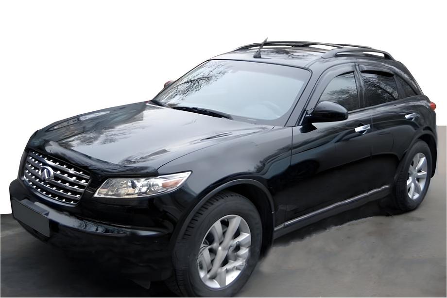 Infiniti FX 2008-2012 Windabweiser (4 Stk, HIC) Image
