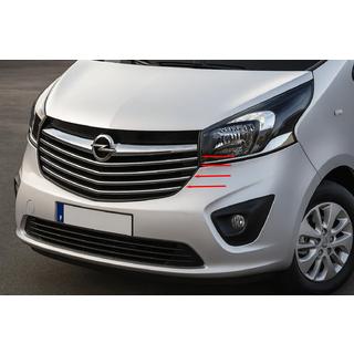Grill Blenden Carmos Edelstahl Foto 1
