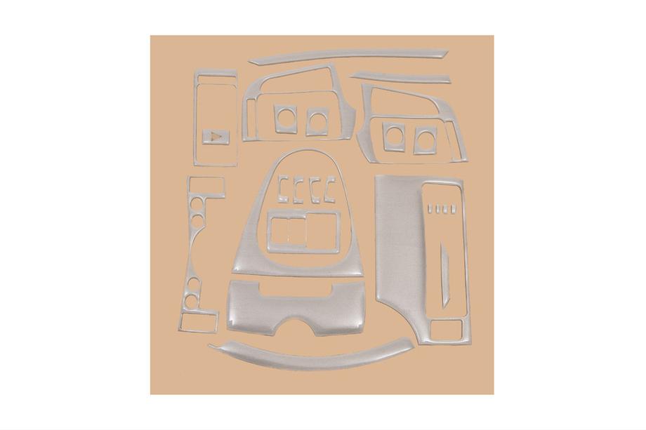 Toyota Verso 2009–2018 Armaturenbrett Abdeckungen (2013+) Aluminium Image