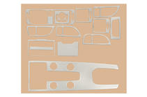 Volvo V50 2004-2012 Armaturenbrett Abdeckungen Schwarz Foto 5