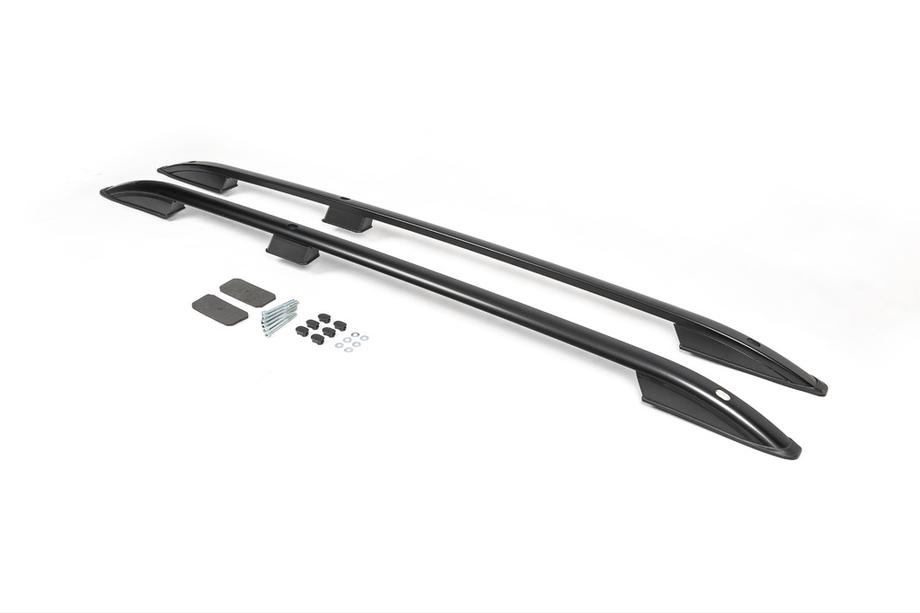 Toyota Land Cruiser Prado 120 2002-2009 Dachreling Skyport Schwarz (2 Stk) Foto 2