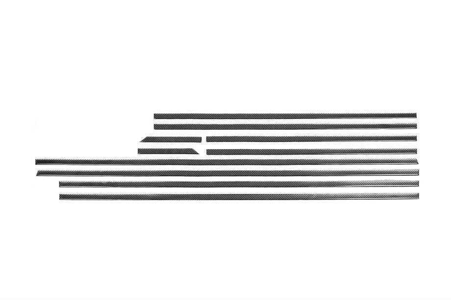 Mercedes G class W463 1990-2018 Carbon Optik Türleisten (Einsätze) Image