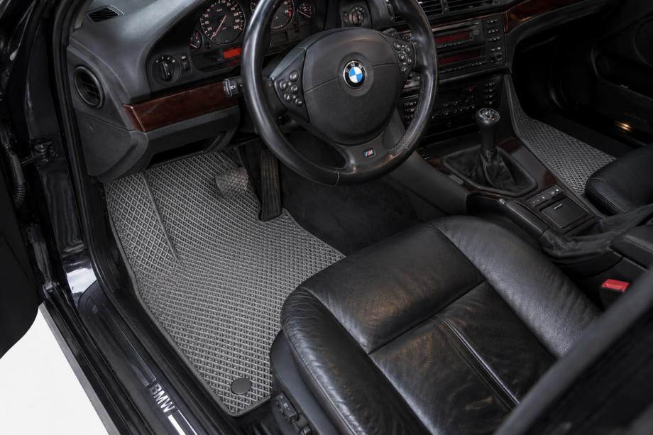 BMW 5 Series E39 1996-2003 EVA Fußmatten (Grau) Image
