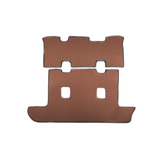 Kofferraummatte 2 Stk Ziegelrot (EVA, 7 Sitze) Toyota Land Cruiser 100 1998-2007 Foto 2