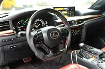Lexus GX460 2009-2023 Komplettes anatomisches Lenkrad (Carbon) Foto 4