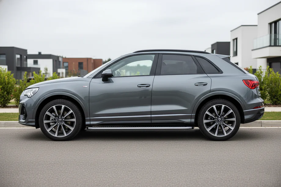 Audi Q3 2019–2025 Seitenschweller Tayga Grey (2 Stk., Aluminium) Image