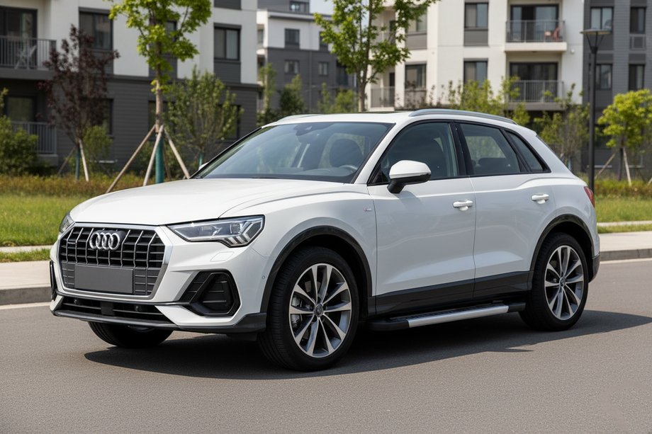 Audi Q3 2019–2025 Seitenschweller Vision New Grey (2 Stk., Aluminium) Image