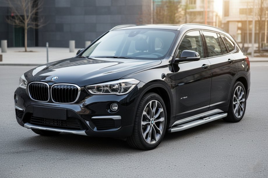 BMW X1 F48 2015-2022 Seitenschweller Mevsim Grey (2 Stk., Aluminium) Image