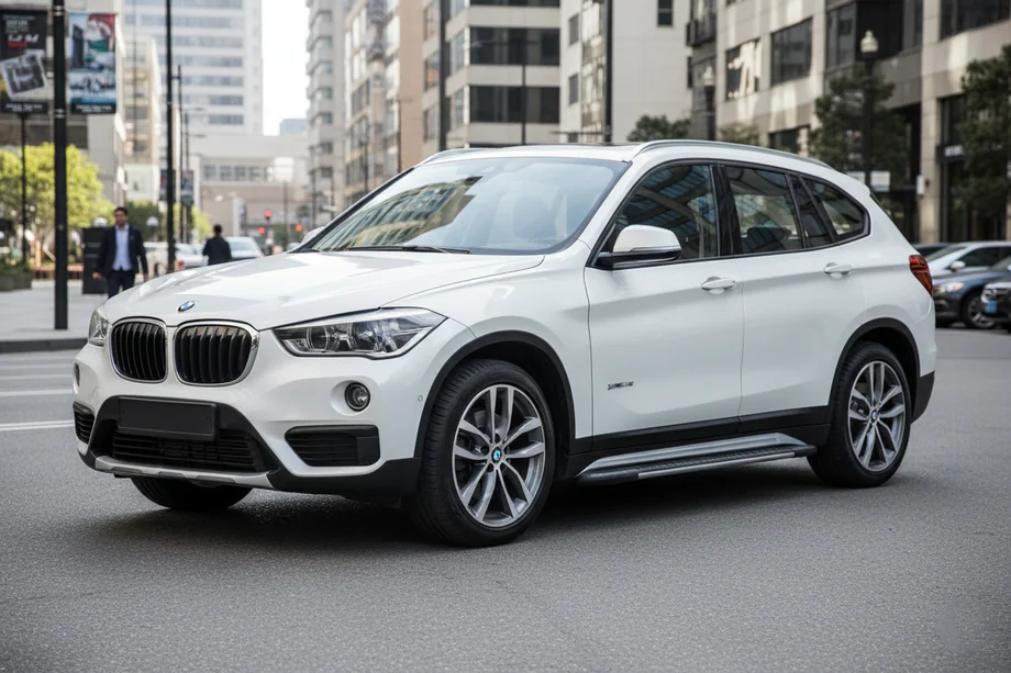 BMW X1 F48 2015-2022 Seitenschweller Bosphore Grey (2 Stk., Aluminium) Foto 1