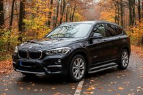BMW X1 F48 2015-2022 Seitenschweller Tayga Grey (2 Stk., Aluminium) Foto 1