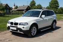 BMW X3 E83 2003-2010 Seitenschweller Maya V2 (2 Stk., Aluminium) Foto 1