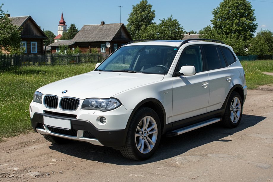 BMW X3 E83 2003-2010 Seitenschweller Maya V2 (2 Stk., Aluminium) Image