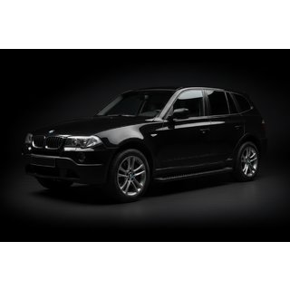 Trittbretter Allmond Black (2 Stk., Aluminium) BMW X3 E83 2003-2010 Foto 1