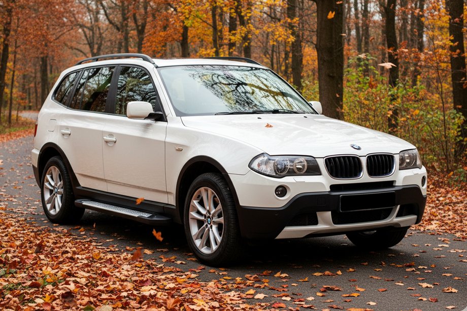 BMW X3 E83 2003-2010 Trittbretter Allmond Grey (2 Stk., Aluminium) Image