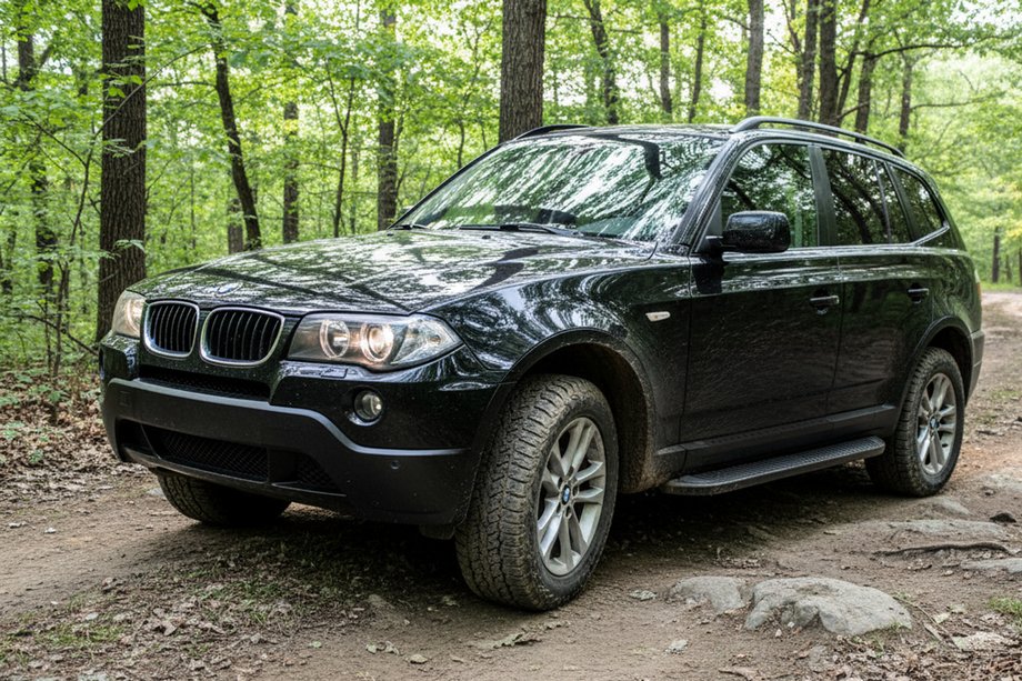 BMW X3 E83 2003-2010 Seitenschweller Tayga Black (2 Stk., Aluminium) Image