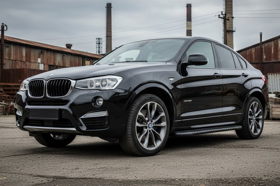 BMW X4 F26 2014-2018 Seitenschweller Bosphore Black (2 Stk., Aluminium) Image