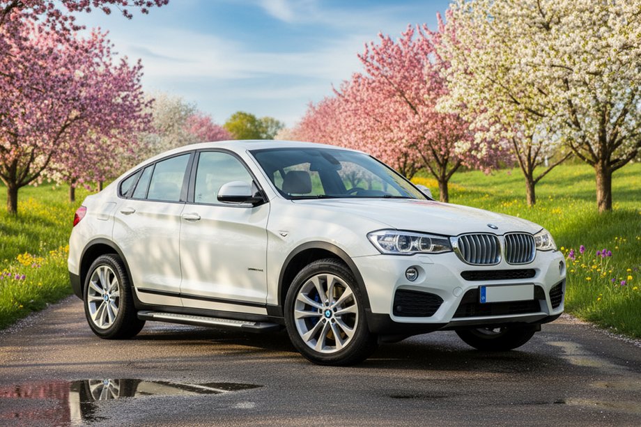 BMW X4 F26 2014-2018 Trittbretter Allmond Grey (2 Stk., Aluminium) Image