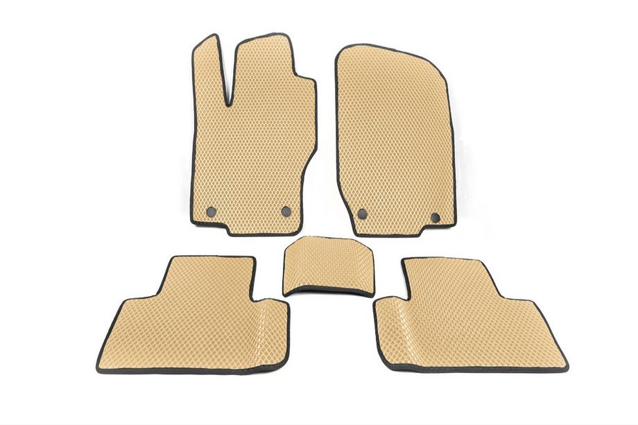 Mercedes GL class X164 2006-2012 EVA Fußmatten (5-Sitzer, beige) Image