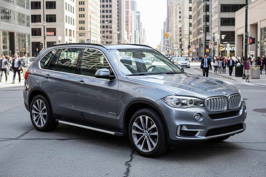 BMW X5 F15 2013-2018 Seitenschweller Maya V1 (2 Stk., Aluminium) Image
