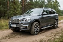 BMW X5 F15 2013-2018 Seitenschweller Mevsim Grey (2 Stk., Aluminium) Foto 1