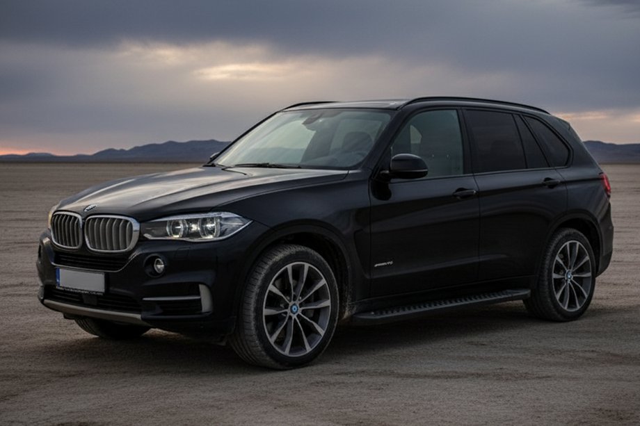 BMW X5 F15 2013-2018 Trittbretter Allmond Black (2 Stk., Aluminium) Image