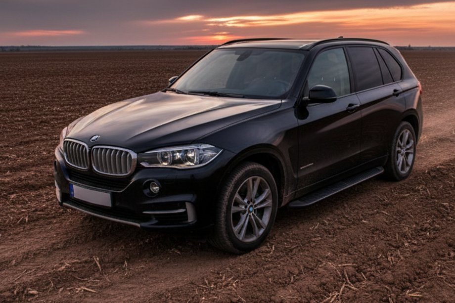 BMW X5 F15 2013-2018 Seitenschweller Tayga Black (2 Stk., Aluminium) Image