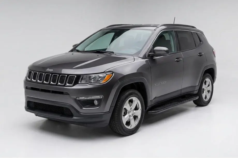 Jeep Compass 2016- Seitenschweller Bosphore Black (2 Stk., Aluminium) Image