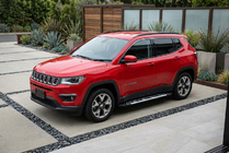 Jeep Compass 2016- Seitenschweller Sunrise (2 Stk., Aluminium) Foto 1
