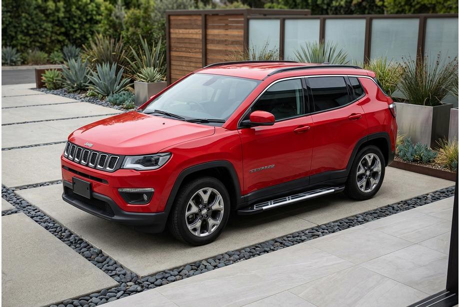 Jeep Compass 2016- Seitenschweller Sunrise (2 Stk., Aluminium) Image