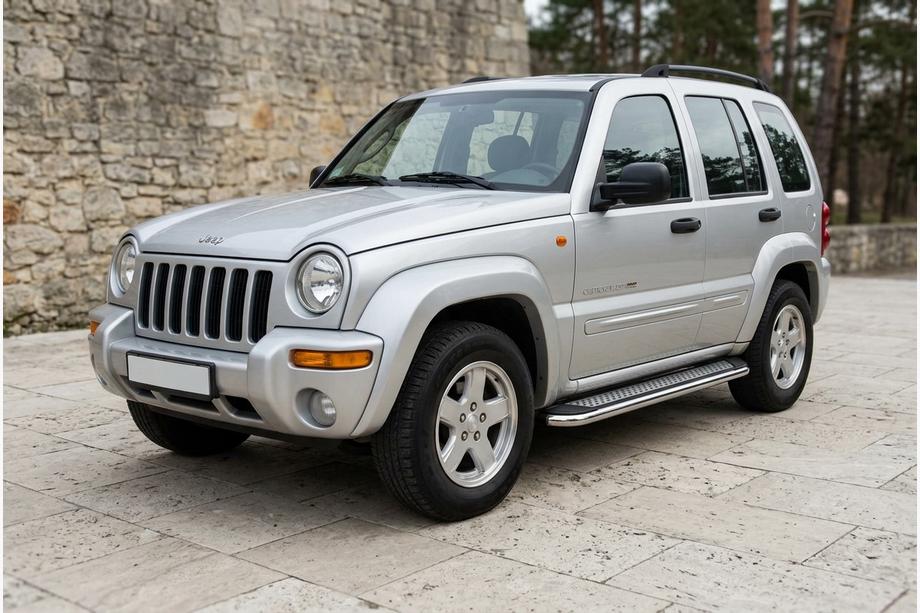Jeep Cherokee/Liberty 2002-2007 Trittbretter Maydos V2 (2 Stk., Aluminium) Image