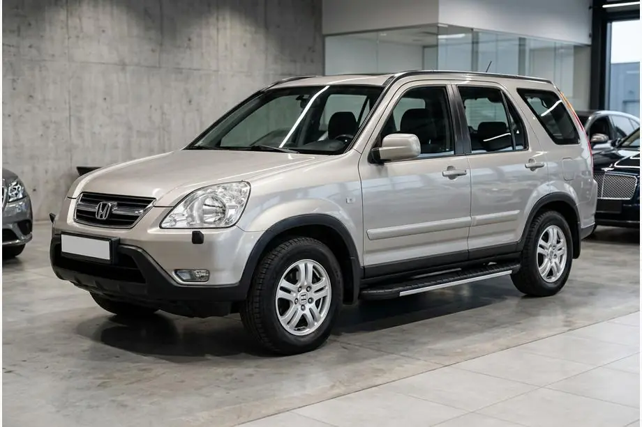 Honda CRV 2001-2006 Seitenschweller Bosphore Grey (2 Stk., Aluminium) Image