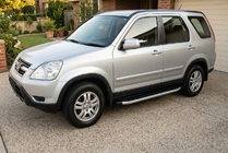 Honda CRV 2001-2006 Seitenschweller Fullmond (2 Stk., Aluminium) Foto 1